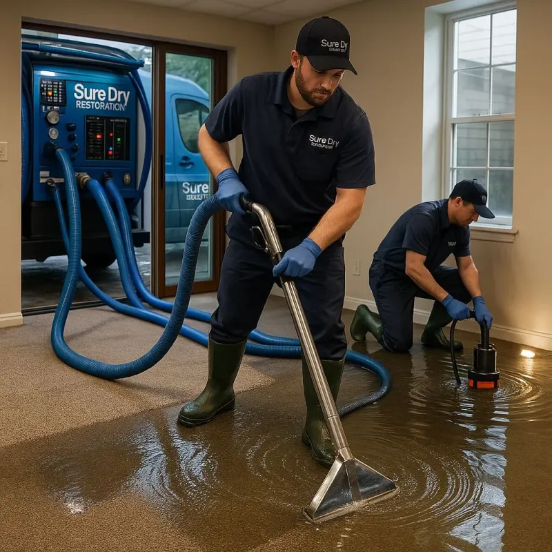 Water Extraction and Removal process in Yaurel, PR